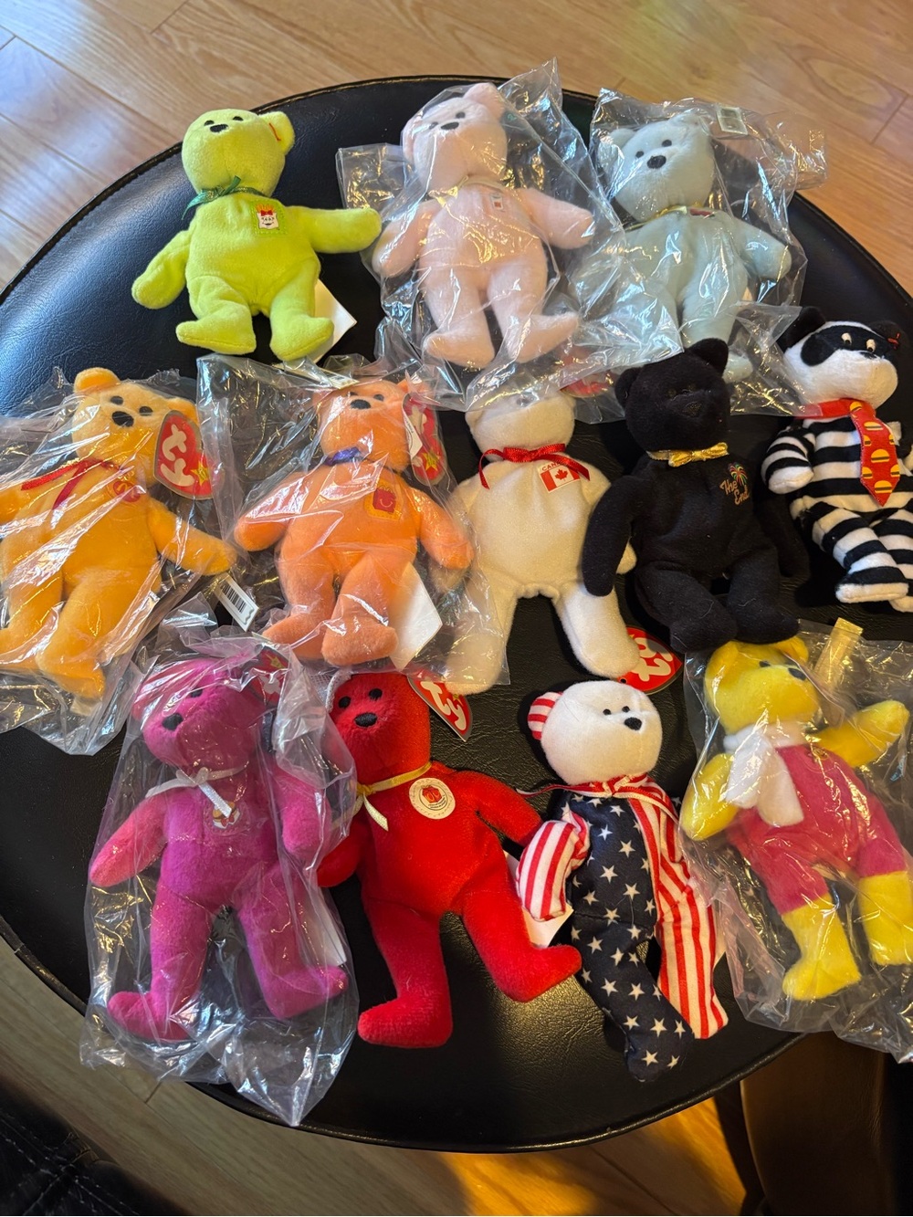 2004 McDonald’s 25th Anniversary Ty Teenie Beanie Babies plush bears